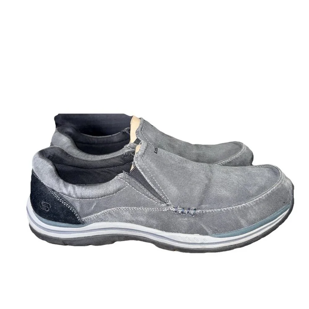Men's Skechers Relaxed Fit: Expected Avillo Loafer Shoes, 64109 /BLK Sizes 13